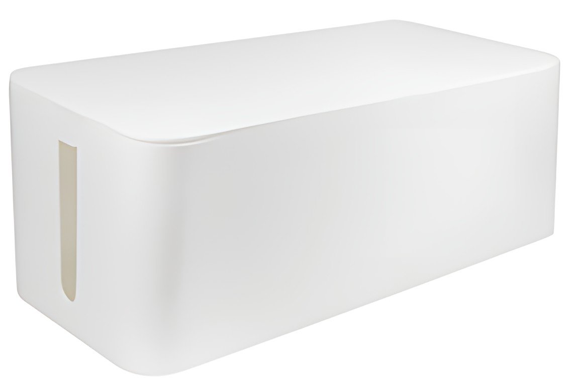 LogiLink Boîte à câble "big size", couleur: blanc