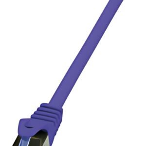LogiLink Câble Patch, Cat. 6A, S/FTP, 3,0 m, violet