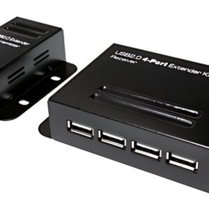Logilink Set extenseur USB 2.0, avec 4 ports USB Hub, PoE