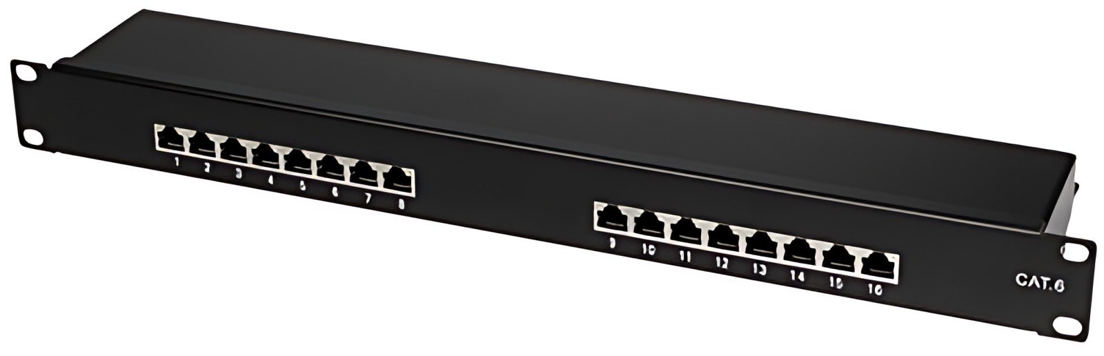 LoogiLink Panneau de brassage 19" cat.6 Econline, 16 ports