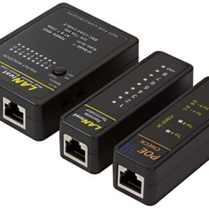 LogiLink testeur de câble réseau avec  PoE Finder, noir