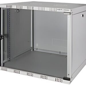 LogiLink Coffret mural 19", démonté, 6 U, gris clair