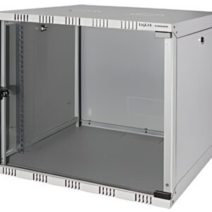 LogiLink Coffret mural 19", démonté, 15 U, gris clair