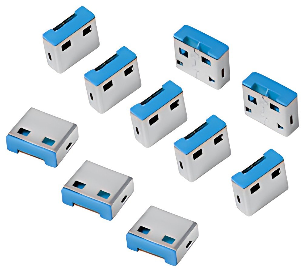 LogiLink Verrou de sécurité port USB, 10 verrous