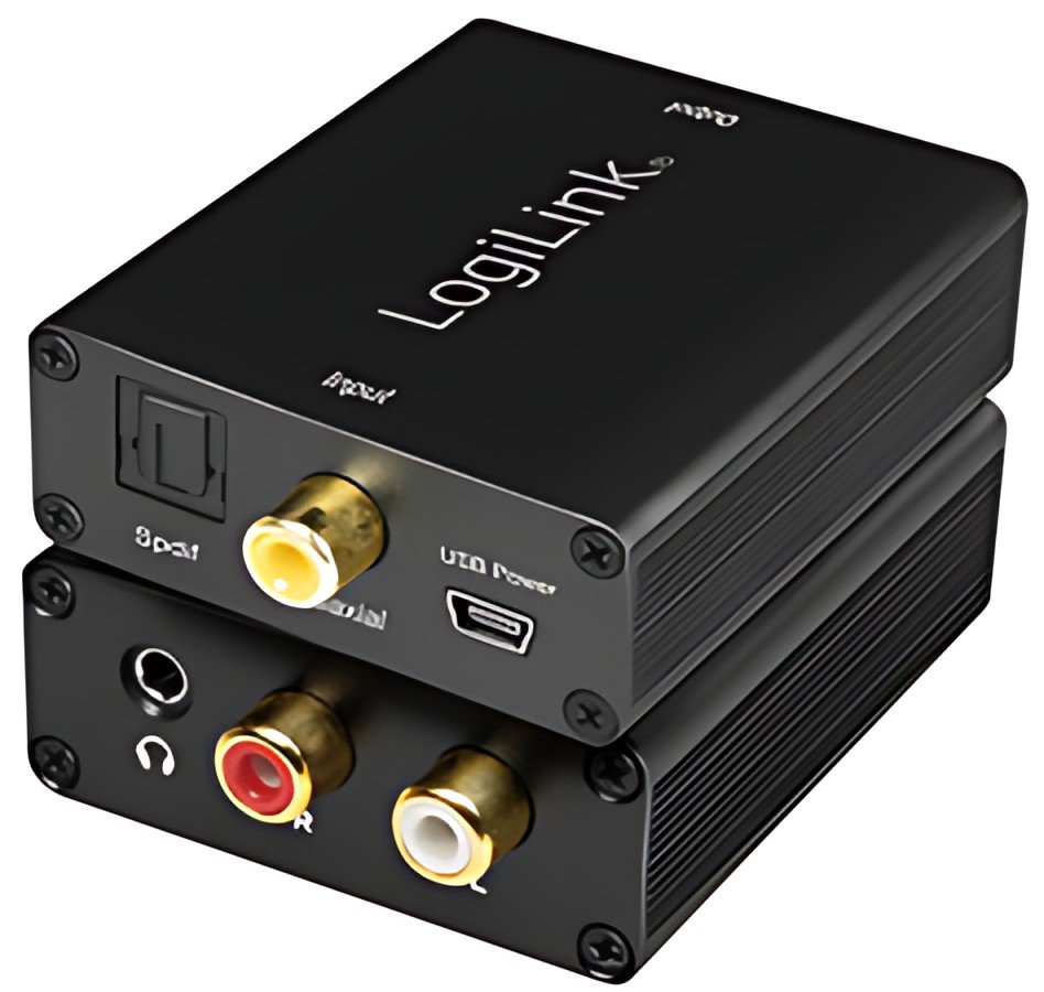 LogiLink Convertisseur audio, numérique vers analogique,