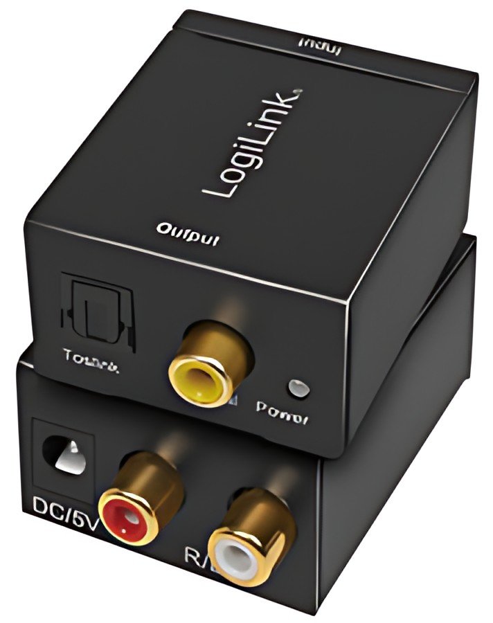 LogiLink Convertisseur audio, analogique vers numérique,