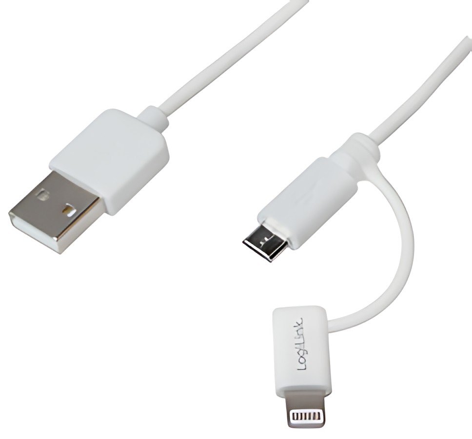 LogiLink Câble de synchronisation & de charge, 1,0 m
