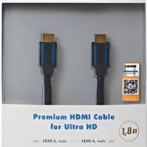 LogiLink Câble HDMI Premium pour Ultra HD, 3,0 m, noir