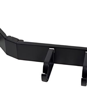 LogiLink Panneau guide-câbles 19", 1 U, courbé, noir