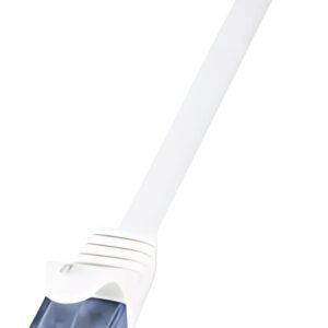 LogiLink Câble Patch EconLine, cat.6A, U/UTP, 3,0 m, blanc