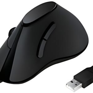 LogiLink Souris optique Ergonomic Vertical, avec fil