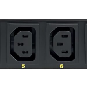 LogiLink Multiprise IP, 8 prises, 1 HE, noir