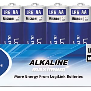 LogiLink Pile alcaline "Ultra Power", Mignon (AA/LR6)