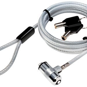 LogiLink Cadenas pour PC portable, serrure avec 2 clés, fin