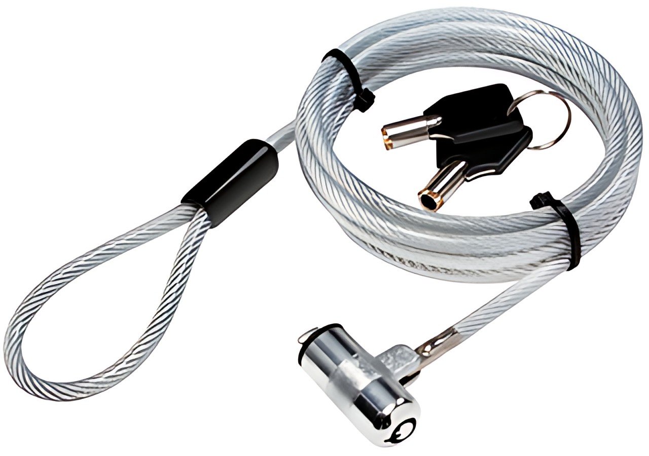 LogiLink Cadenas pour PC portable, serrure avec 2 clés, fin