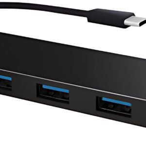 LogiLink Hub USB 3.0 plat avec connecteur USB-C 3.1 Gen1