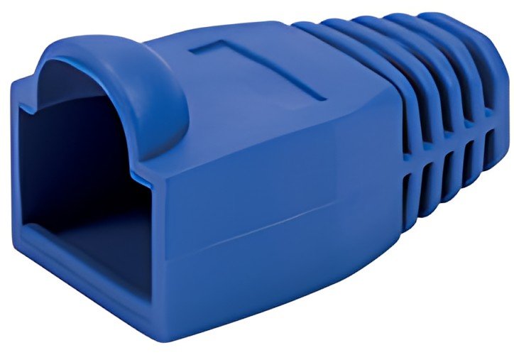 LogiLink Manchon de protection pour connecteur RJ45, bleu