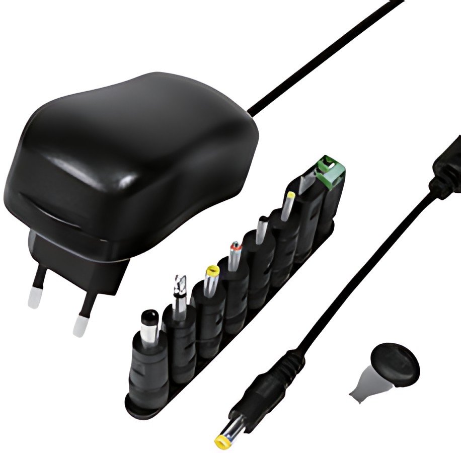 LogiLink Bloc d'alimentation universel,  12 Watt / 3-12 Volt