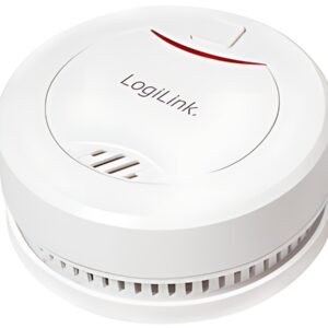 LogiLink Détecteur de fumée Longlife, avec batterie, blanc