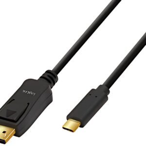 LogiLink Câble de connexion USB-C - DisplayPort, 3,0 m, noir