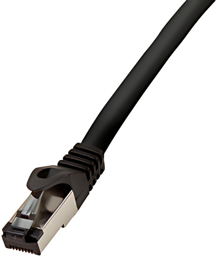 LogiLink Câble patch premium, Cat. 8.1, S/FTP, 2,0 m, noir