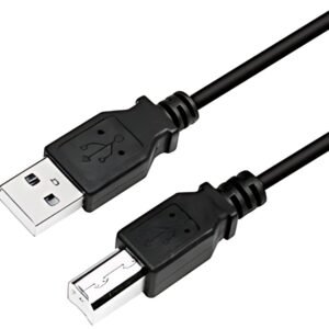LogiLink Câble USB 2.0, USB-A - USB-B, 5,0 m, noir