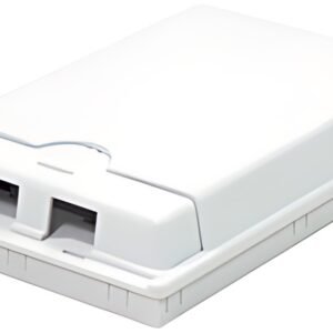 LogiLink Boîtier de raccordement FTTH, double, blanc