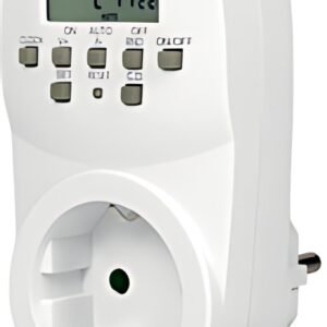 Minuterie numérique LogiLink, IP20, blanc