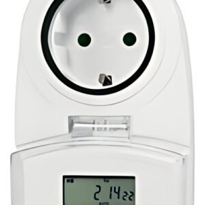 Minuterie numérique LogiLink pour extérieur, IP44, blanc