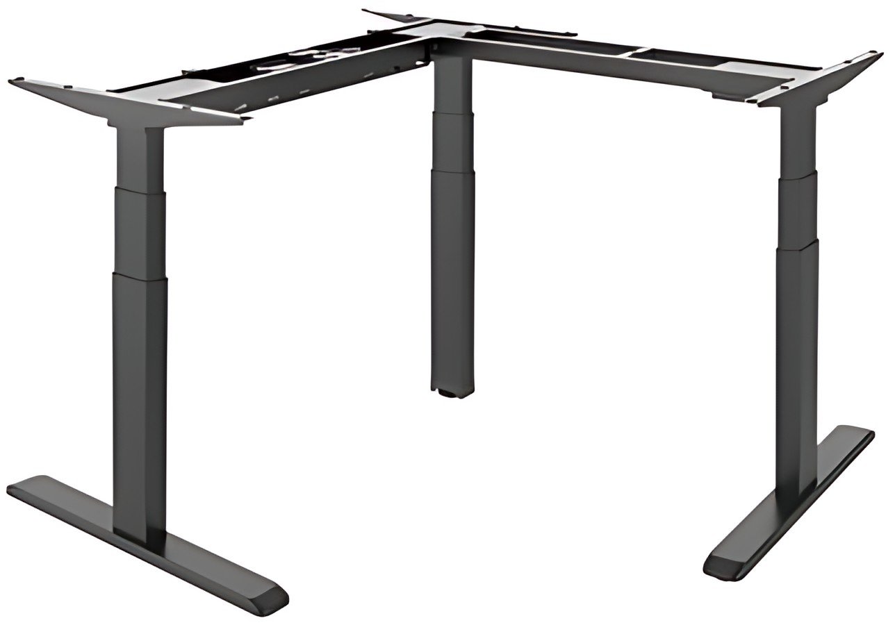 LogiLink Structure de bureau, électrique, en L à 90 degrés