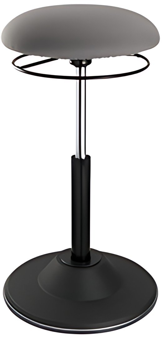 LogiLink Tabouret, hauteur réglable, noir