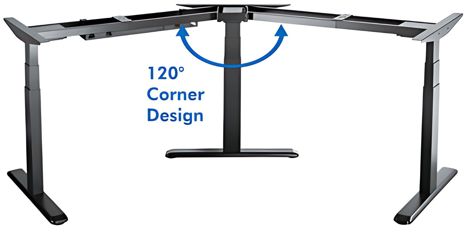 LogiLink Structure de bureau, électrique, angle à 120 degrés