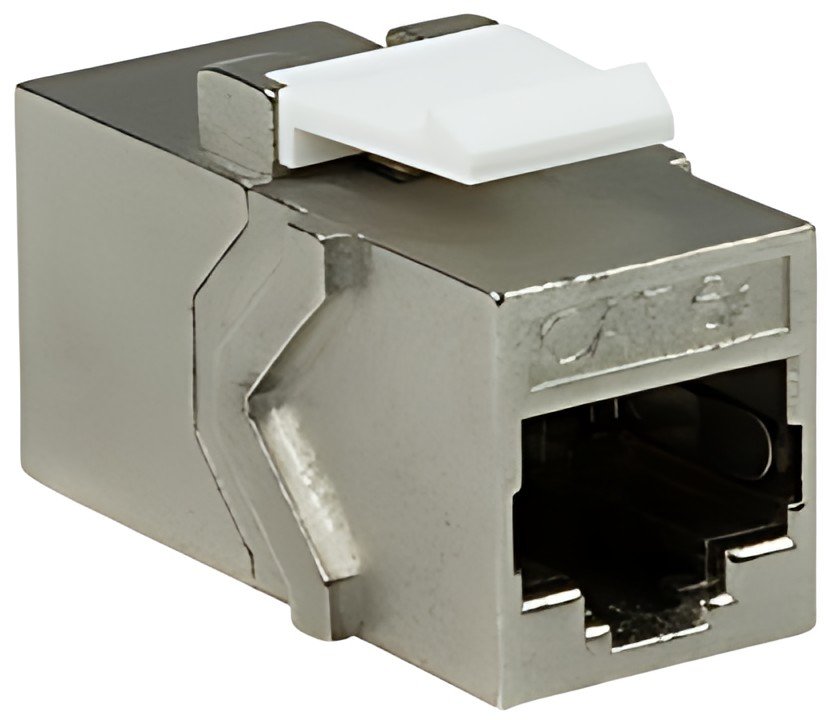 LogiLink Connecteur Keystone Cat.6A, classe EA, blindé