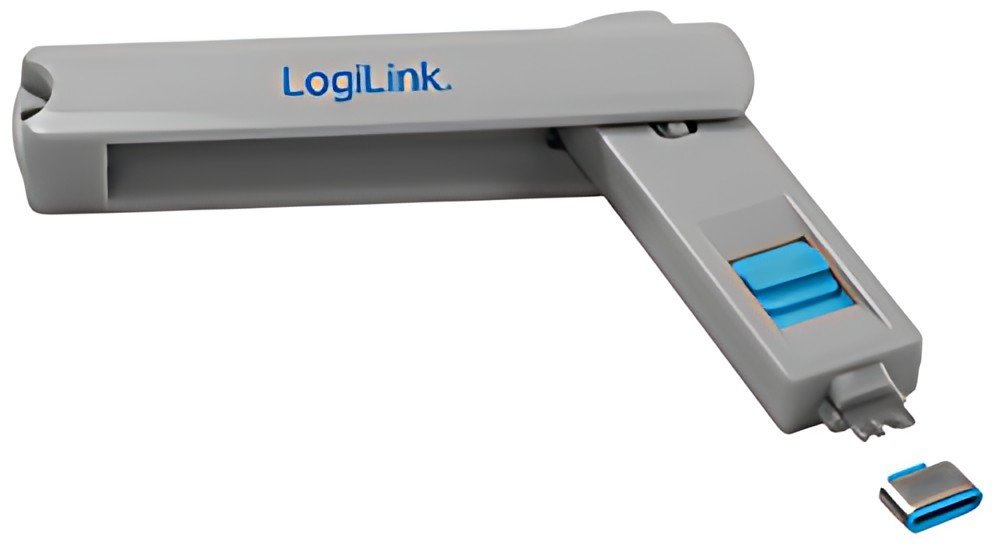 LogiLink Verrou de sécurité USB-C, 1 clé / 4 verrous
