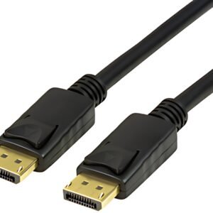 LogiLink Câble de raccordement DisplayPort 1.4, 3,0 m, noir