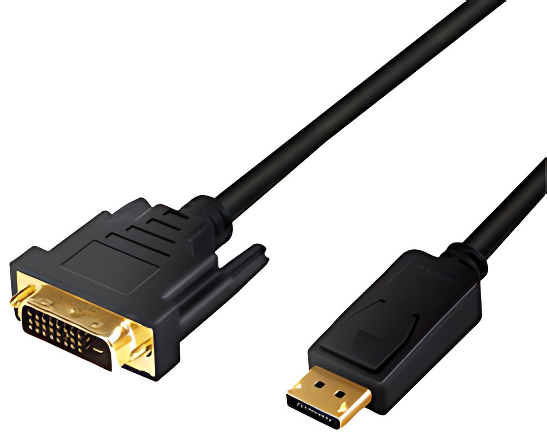 LogiLink Cordon convertisseur DisplayPort - DVI, 2,0 m, noir