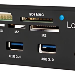 LogiLink Panneau multifonctions 5,25", lecteur de 6 cartes