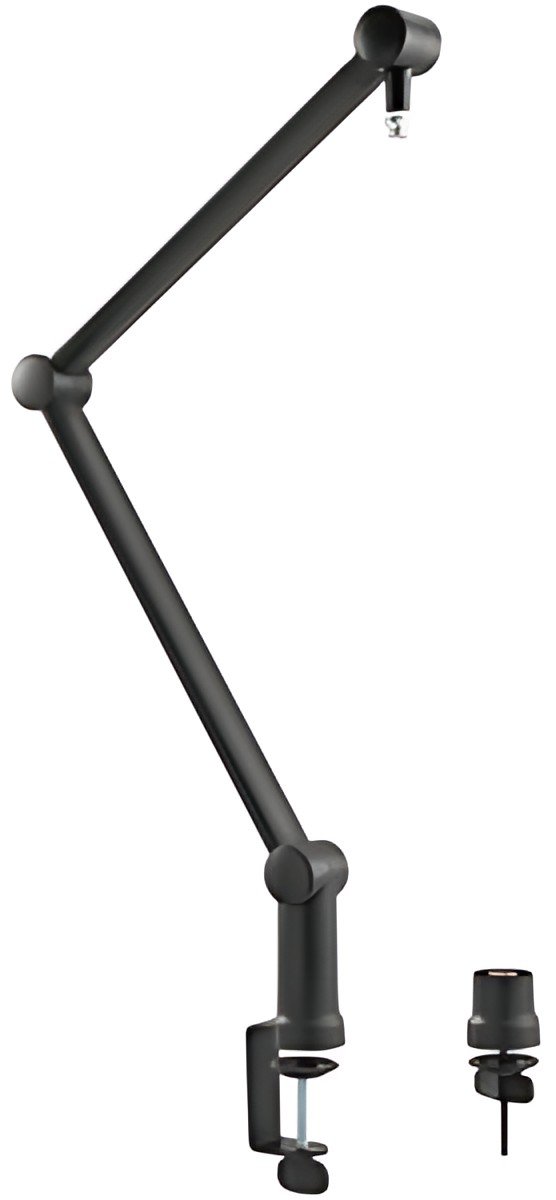 LogiLink Bras de microphone professionnel, noir
