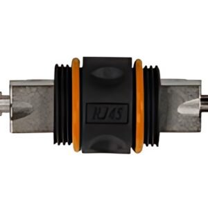 LogiLink Connecteur extérieur de câble, Cat.6A / Cat.7, noir