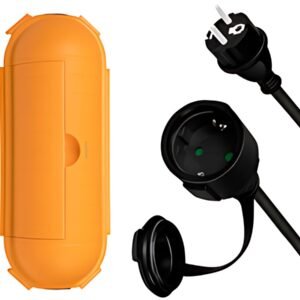 LogiLink Kit d'extérieur: rallonge électrique + boîtier