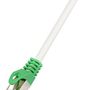 LogiLink Câble patch Crossover, Cat. 6, S/FTP, 0,5 m, gris