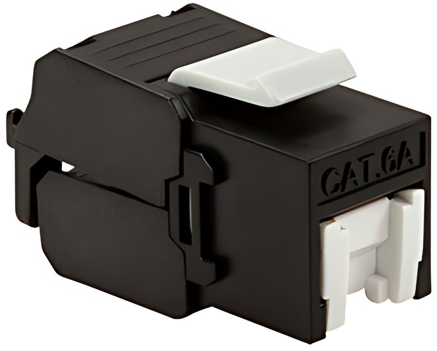 LogiLink Embase Keystone Cat.6A, non blindé, testé EC