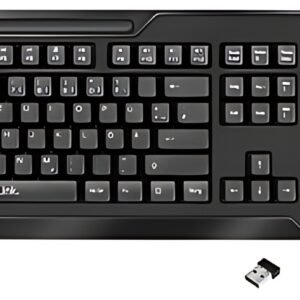LogiLink Desktop Set, kabellos, spritzwassergeschützt