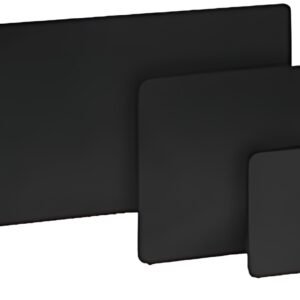 LogiLink Tapis souris gaming, bords cousus, taille L, noir