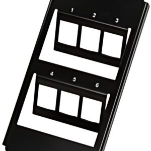 LogiLink Support triple dans le sol pour 6 embases Keystone