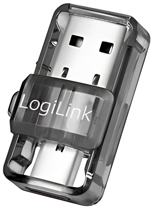LogiLink Adaptateur USB 3.2 - Bluetooth 5.0, transparent