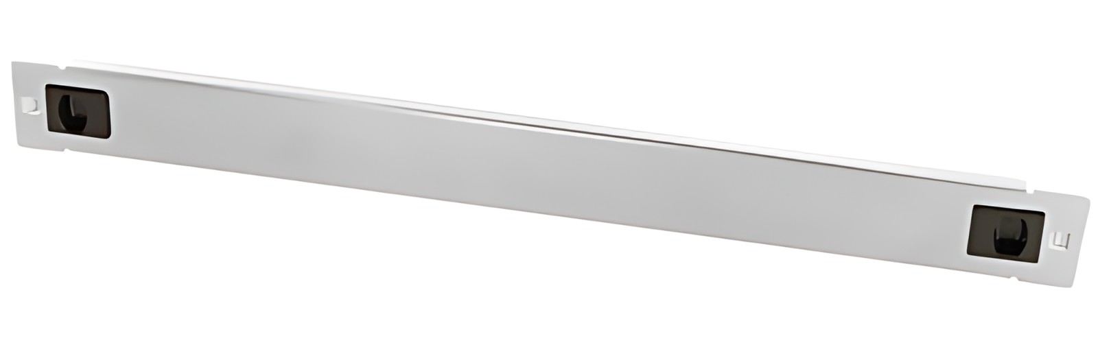 LogiLink Panneau plein 19", 1 U, en métal, gris (RAL7035)