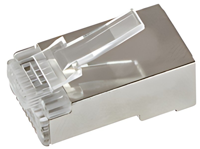 LogiLink Set de connecteurs RJ45, cat.6, blindés