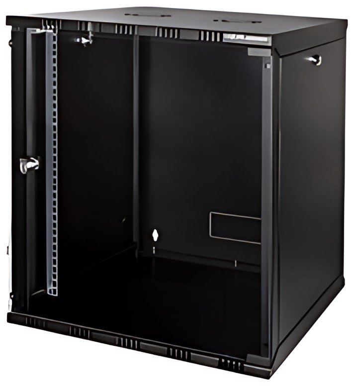 LogiLink Coffret mural 19" SOHO, 15 U, noir (RAL9005)