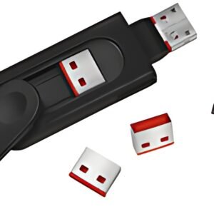 LogiLink Verrou USB de sécurité, 1x clé / 4x verrous